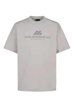 Balenciaga: Футболка оверсайз 