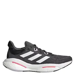 adidas: Серые кроссовки 
