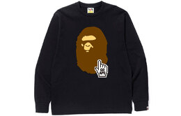 A BATHING APE: Чёрная футболка 