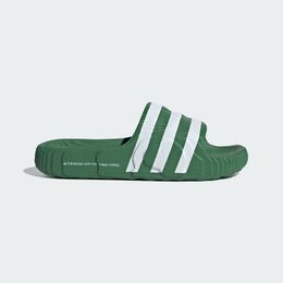 Adidas: Зелёные шлёпанцы  Adilette