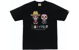 A BATHING APE: Чёрная футболка 