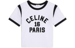 CELINE: Белая футболка 