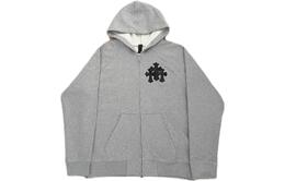 Chrome Hearts: Серая толстовка 