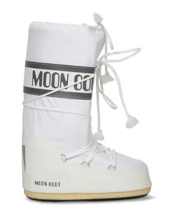 Moon Boot: Белые ботинки 