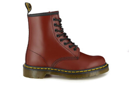 Dr. Martens: Бордовые ботинки  1460