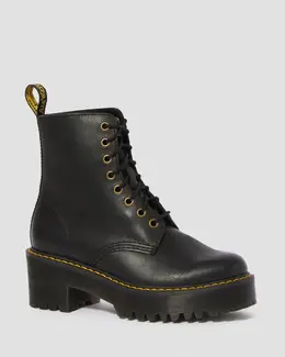 Dr. Martens: Чёрные ботинки 