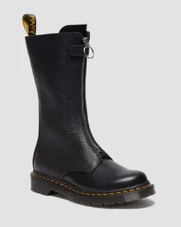 Dr. Martens: Чёрные ботинки 