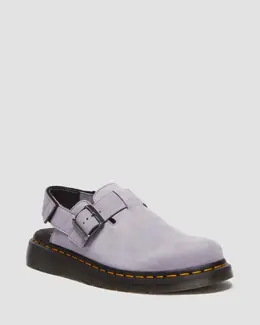 Dr. Martens: Фиолетовые сабо 