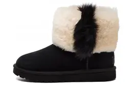 UGG: Чёрные ботинки 