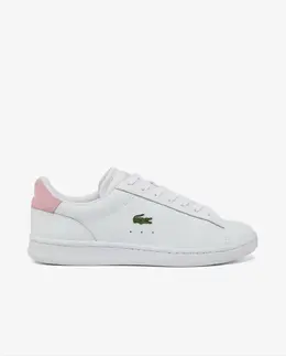 Lacoste: Белые кроссовки 