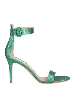 Gianvito Rossi: Зелёные сандалии 