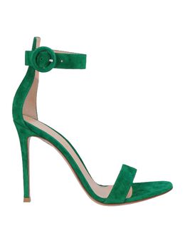 Gianvito Rossi: Зелёные сандалии 