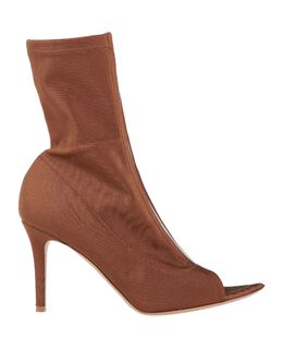 Gianvito Rossi: Коричневые ботинки 