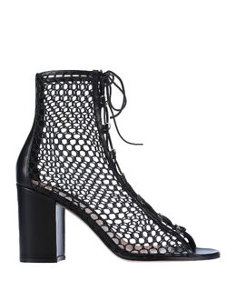 Gianvito Rossi: Чёрные ботинки 