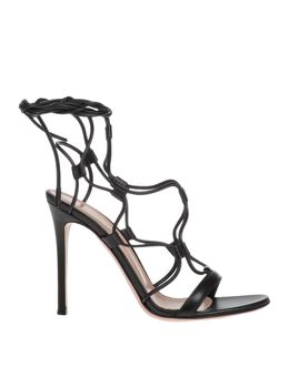 Gianvito Rossi: Чёрные сандалии 