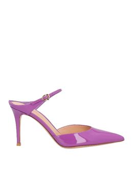 Gianvito Rossi: Фиолетовые сабо 