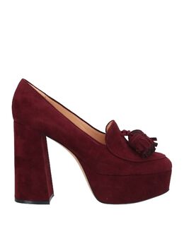 Gianvito Rossi: Бордовые лоферы 