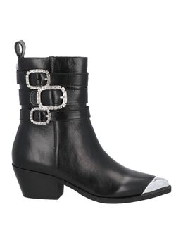 Steve Madden: Чёрные ботинки 