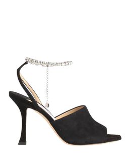 JIMMY CHOO: Чёрные сандалии 