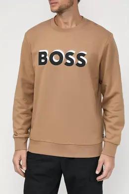 Boss: Бежевый свитшот 