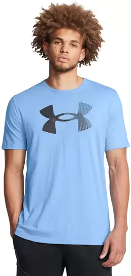 UNDER ARMOUR: Голубая футболка 