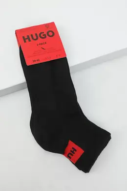 HUGO BOSS: Чёрные носки 