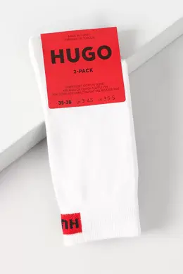 HUGO BOSS: Белые носки 