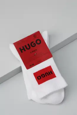 HUGO BOSS: Белые носки 