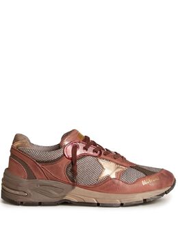 Golden Goose: Коричневые кроссовки  Dad-Star