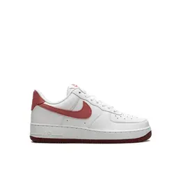 NIKE: Серебристые кроссовки  Air Force 1