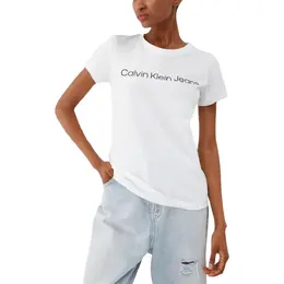 Calvin Klein Jeans: Белый топ 