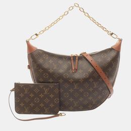 Louis Vuitton: Коричневая сумка 