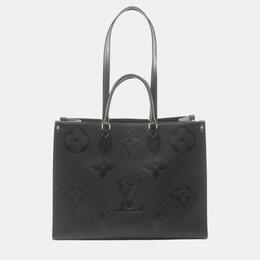 Louis Vuitton: Чёрная сумка-шоппер 