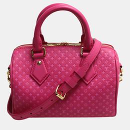 Louis Vuitton: Розовая сумка  Speedy