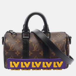 Louis Vuitton: Коричневая сумка-шоппер  Keepall