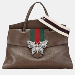 Gucci: Коричневая сумка 