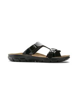 Birkenstock: Чёрные сабо 