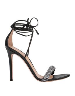 Gianvito Rossi: Чёрные сандалии 