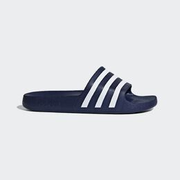 Adidas: Тёмные шлёпанцы  Adilette Aqua