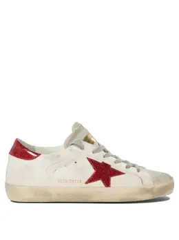 Golden Goose: Белые кроссовки  Super Star