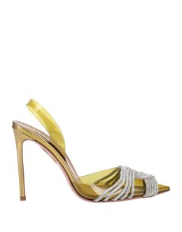 Aquazzura: Жёлтые туфли 