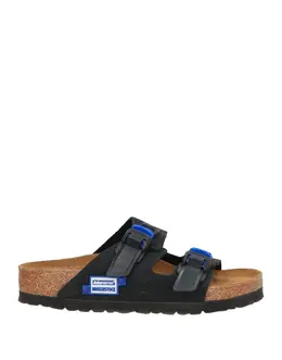 Birkenstock: Чёрные сандалии 