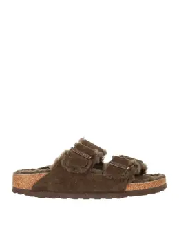 Birkenstock: Тёмные сандалии 