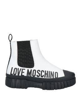 Moschino: Белые ботинки 