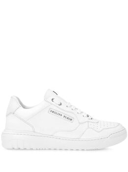 Philipp Plein: Белые кроссовки 