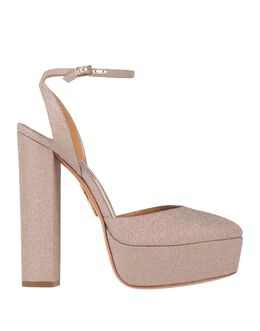 Aquazzura: Розовые туфли 