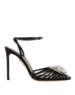 Aquazzura: Чёрные туфли 