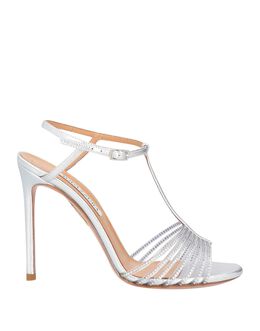 Aquazzura: Однотонные сандалии 