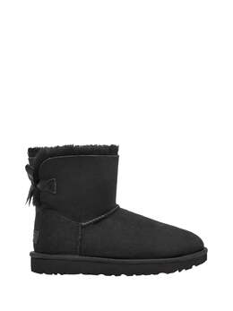 UGG: Чёрные ботинки  Bailey Bow II