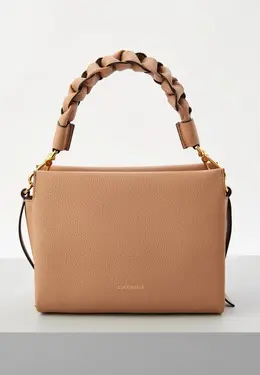 Coccinelle: Бежевая сумка 